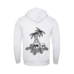 DEVOL COMPANY - Polerón Tropical Rides Blanco Devol Logo Origin
