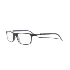 SLASTIK - Lentes Ópticos Jabba Prime Gris con Clip Magnético
