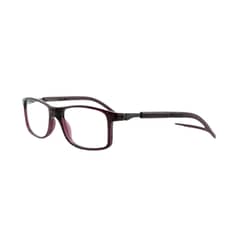 SLASTIK - Lentes Ópticos Kanan Prime Bordo Oscuro con Clip Magnético