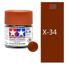 TAMIYA - Pintura X1 A X35 Color 10 Ml Maquetas 1pcs-…