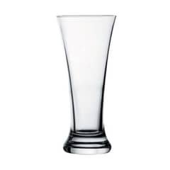 PASABAHCE - Set de 6 Vasos Garza Vidrio Cerveza W&p 320 Cc