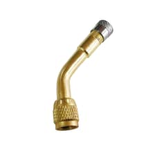GENERICO - Extension Valvula Aire Adaptador Neumatico 135° Auto Moto Etc