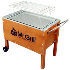 MR GRILL - CAJA CHINA MEDIANA ACERO INOXIDABLE JUNIOR