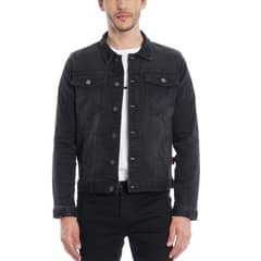 ELLUS - CHAQUETA DENIM NEGRA IM098220