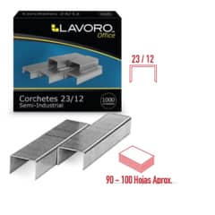 LAVORO - Corchetes semi industrial 23/12 1000 unidades