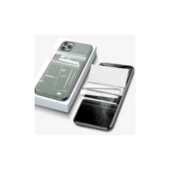 ROCK SPACE - Pack 2 Laminas Hidrogel Delantera y Trasera Para Iphone 11 PRO MAX