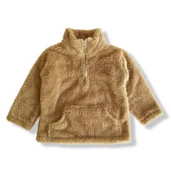 GENERICO - POLERON SHERPA BEIGE NIÑO