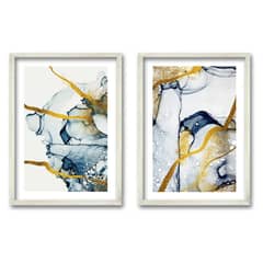 RETELA - Cuadro duo 40x30 cm bleu