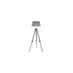 TEMPORA - Lámpara de pie madera gris