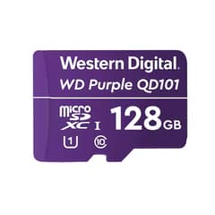 WESTERN DIGITAL - Tarjeta De Memoria MicroSD 128gb Purple Qd101 WD