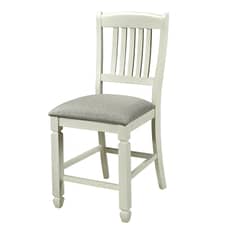 MSA MUEBLES SANTA ANA - TABURETE TAPIZADO VERMONT / 2 Unidades ( 50 x 60 x 107 cm)