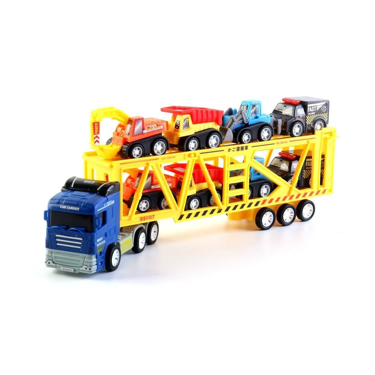 Camion transportador de autos juguete deals