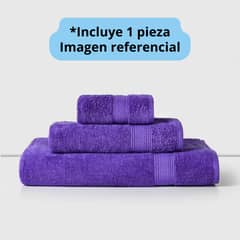 CANNON - Toalla de Baño 450gr 70X140cm Morado