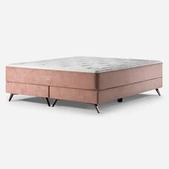 ROSEN - Box Spring Somnus Super King 200 X 200 Cm Rose
