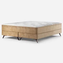 ROSEN - Box Spring Somnus 2 Plazas 150 X 200 Cm Nougat