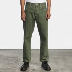 RVCA - Jeans Hombre New Dawn Denim M Pa Verde
