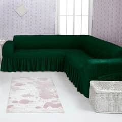 GENERICO - Forro de sillones en L original Turco Verde Oscuro
