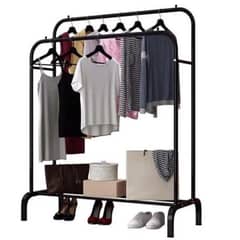 GENERICO - Perchero Organizador Colgante De Ropa Doble Metálico