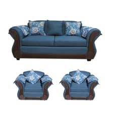 ALMORE - JGO LIVING IRLANDA 211 AZUL CHOCO