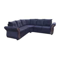 ALMORE - SECCIONAL ATLANTA FELPA NEGRO CHOCO