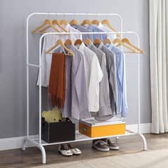 GENERICO - Perchero Organizador Colgante De Ropa Doble Metálico