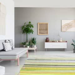 CLEMS CORTINAS - Alfombra Diseño Genova Para Living 120x160 Clems