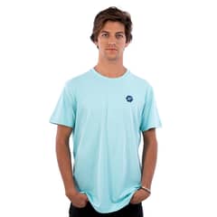 AQUA FORCE - POLERA BORDADA AZUL M - UNISEX