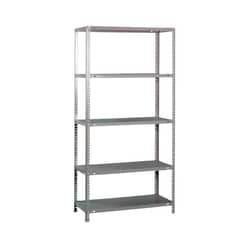 LUMAX - Exhibidor Repisa Metalica Armable Mecano 100x45x200cm 250Kg