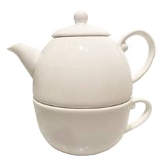 BRIC - Tetera y Taza de Porcelana