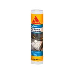 SIKA - SIKASEAL-120 - Sellador baño y cocina, Blanco 300 CC