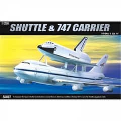 ACADEMY - 12708 SPACE SHUTTLE AND 747 CARRIER