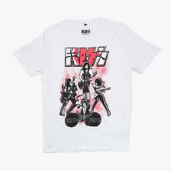 KISS - Polera Hombre YOU Escenario Blanco