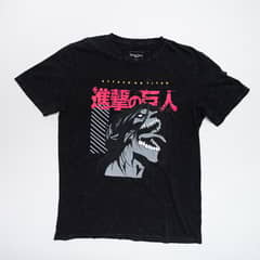 ATTACK ON TITAN - Polera Hombre YOU Eren Face Gris