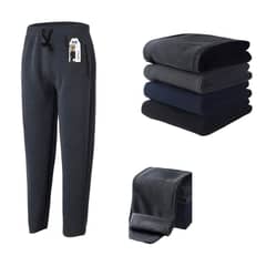 AGW - Pack 3 Pantalones Buzo Hombre Forrado Polar /sin Puño