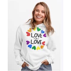 GENERICO - Polerón Love is Love Orgullo LGBT