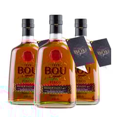 BOU - PACK PISCO LEGADO ROBLE 40º X 3