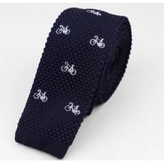 MERCADO CBF - Corbata Tejida de hilo Con Diseño Vintage Bicicletas