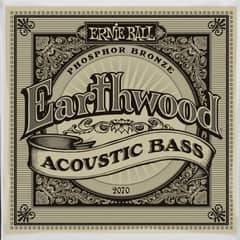 ERNIE BALL - Cuerdas Bajo Acustico Earthwood Phosphor Bronze - Dorado