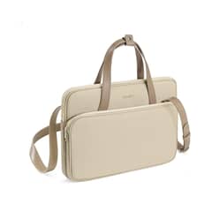 TOMTOC - Bolso de Hombro Versatile-A12 MacBook Pro 14 M3M2M1 - Beige