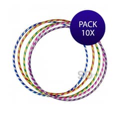 SDFIT - Pack 10x Hula Hula 70 cm Laser Plaster MK-HL70L