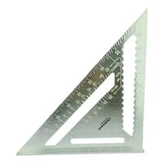 GENERICO - Escuadra Talon Rápida 12 Pulgadas Aluminio Crownman