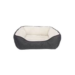 DOG IT - Dreamwell Dogit Cama Perro Rectangular Color Gris con Blanco