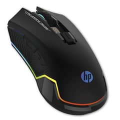 HP - Mouse Gamer G360 RGB 7200 DPI Black Edition - Negro