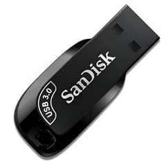 SANDISK - Pendrive 256 GB USB 3.0 High Speed SDCZ410-256G-G46 - Negro