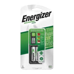 ENERGIZER - CARGADOR DE PILAS MINI CON 2 PILAS AA