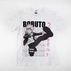 GENERICO - Polera Hombre YOU Boruto Hardcore Blanco