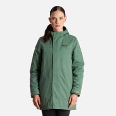 LIPPI - Chaqueta Mujer Peumo Canvas Hoody Jacket Verde Botella