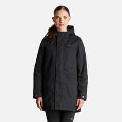 LIPPI - Chaqueta Mujer Peumo Canvas Hoody Jacket Negro