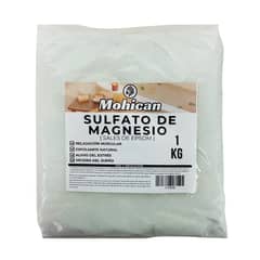 MOHICAN - SULFATO DE MAGNESIO (SALES DE EPSOM) BOLSA 1 KG