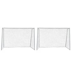 AUCKLAND OUTDOOR - Pack 2 Arcos Futbol Metalico Con Red 300x200 cm